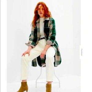 GAP Oversized Wool Blend Shacket
